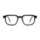 Square Black Eyeglasses