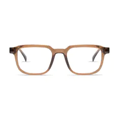 Square Brown Eyeglasses