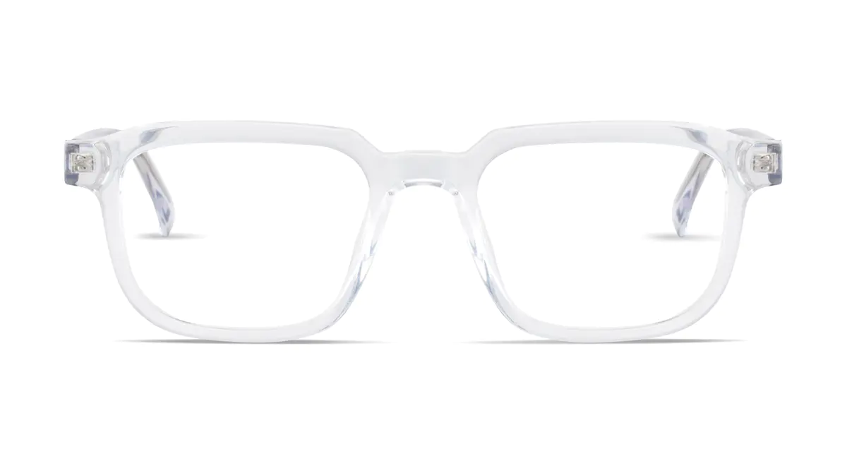 Square Clear Eyeglasses