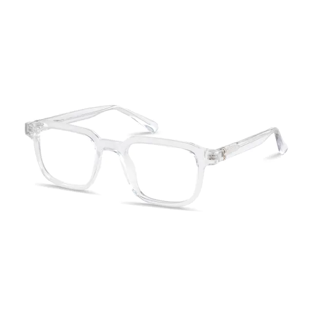 Square Clear Eyeglasses