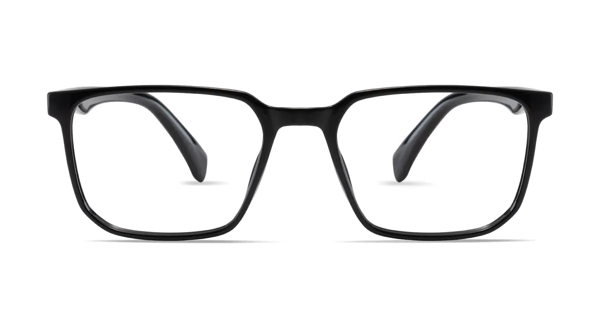 Square Black Eyeglasses