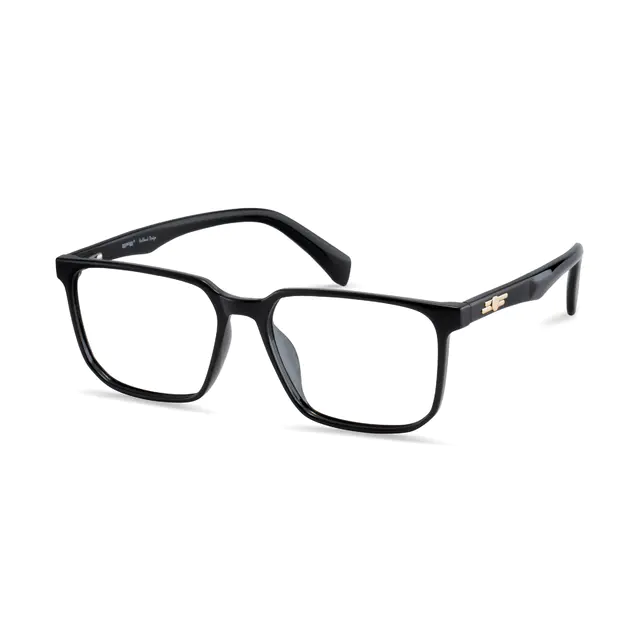 Square Black Eyeglasses