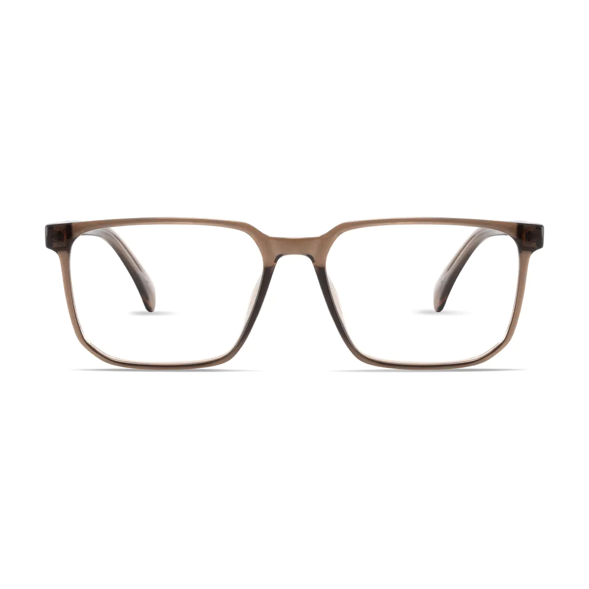 Square Brown Eyeglasses