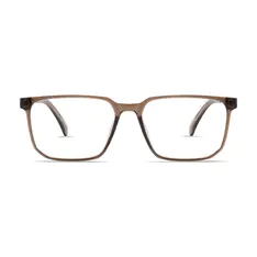 Square Brown Eyeglasses