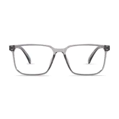 Square Gray Eyeglasses