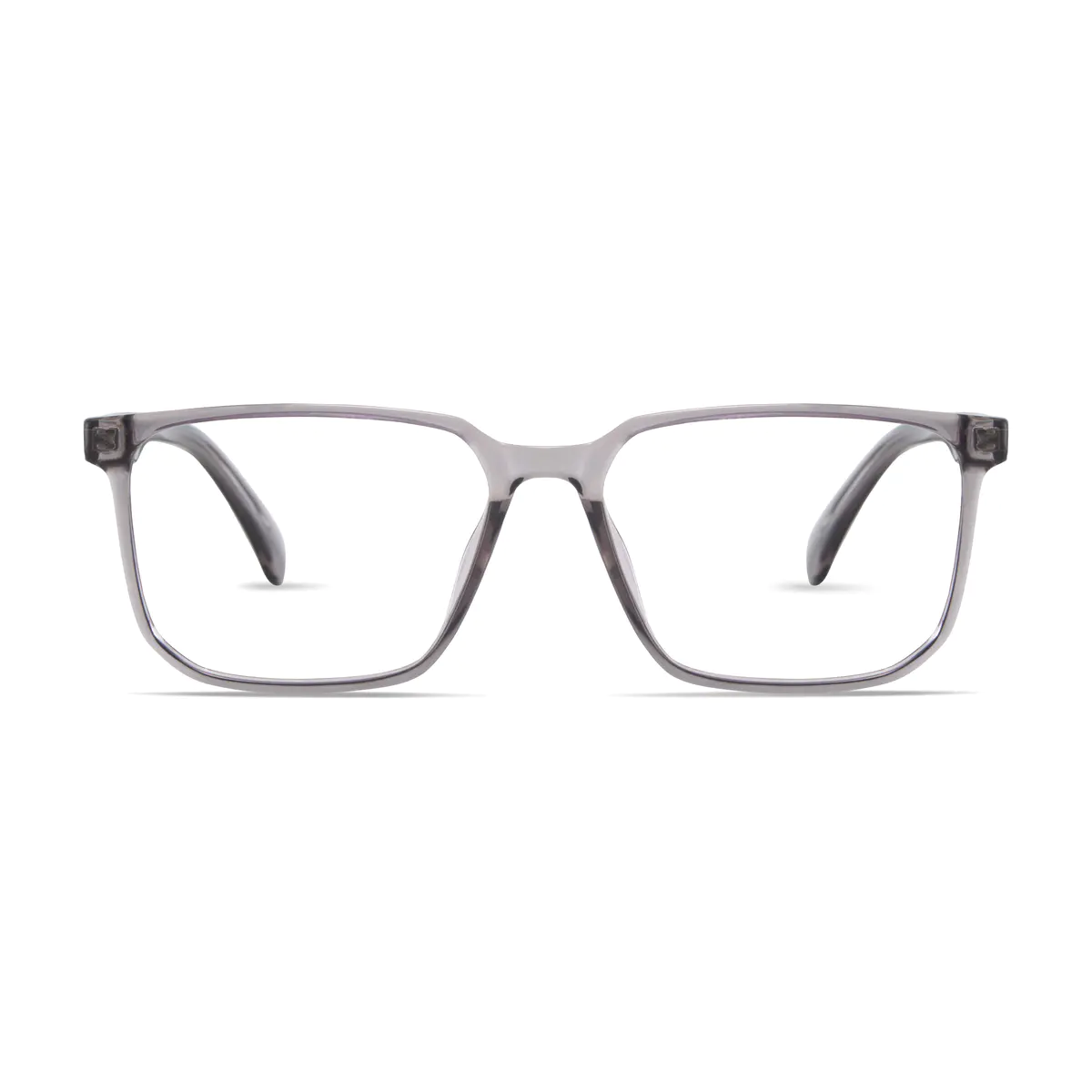 Square Gray Eyeglasses