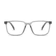 Square Gray Eyeglasses