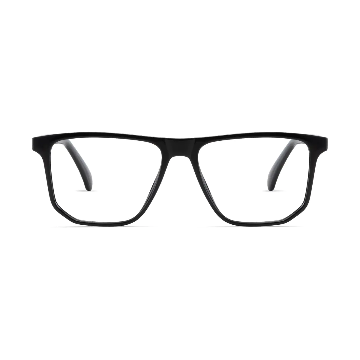 Square Black Eyeglasses