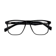Square Black Eyeglasses