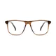 Square Brown Eyeglasses