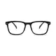 Square Black Eyeglasses