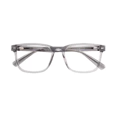 Square Gray Eyeglasses