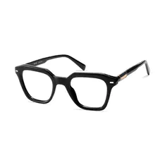 Square Black Eyeglasses