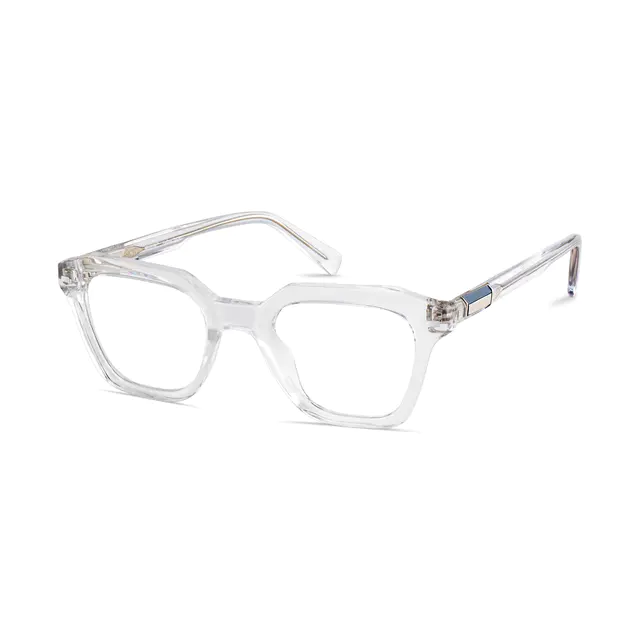 Square Clear Eyeglasses