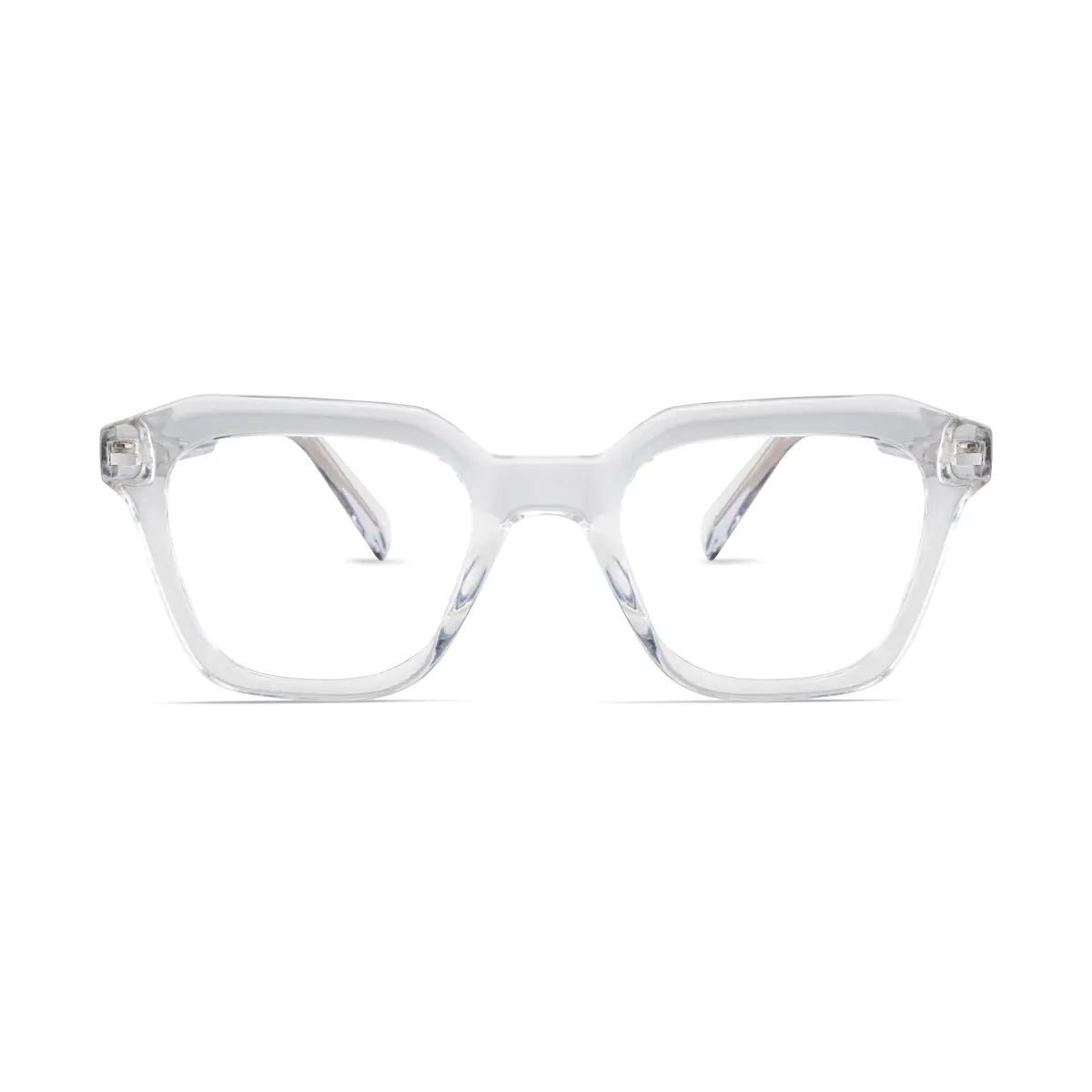 Square Clear Eyeglasses