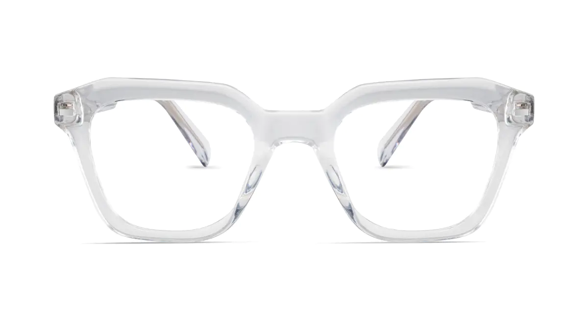 Square Clear Eyeglasses