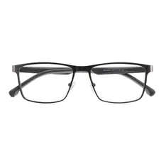 Rectangle Gray Eyeglasses