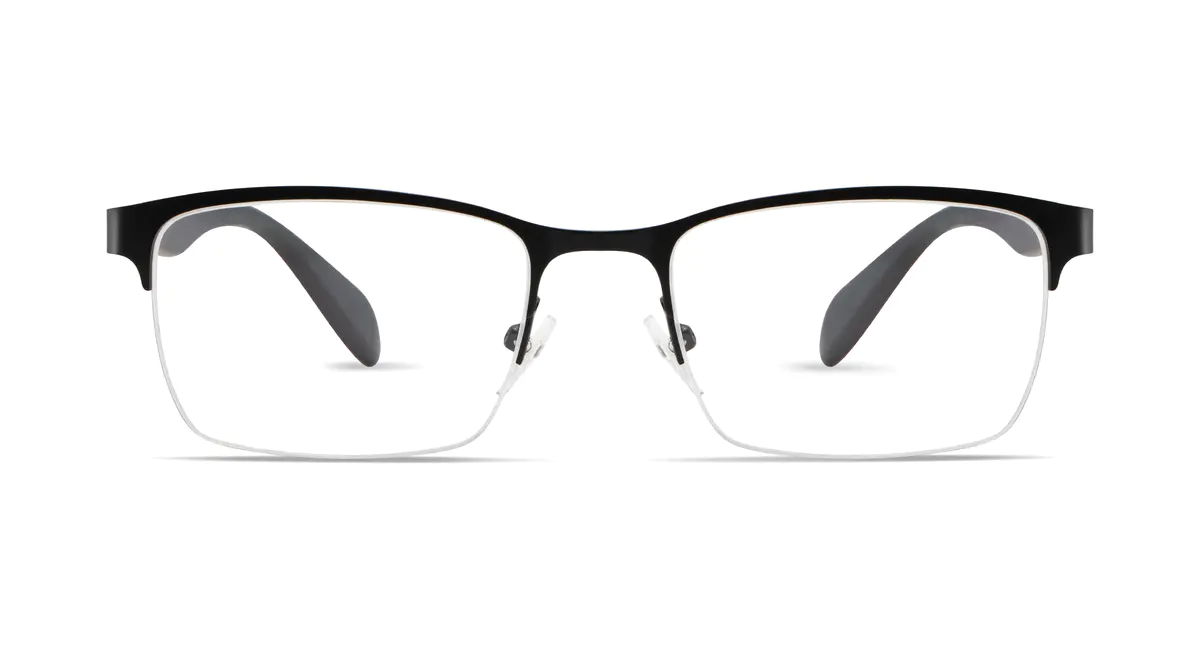 Rectangle Black Eyeglasses