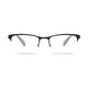 Rectangle Blue Eyeglasses