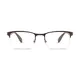 Rectangle Brown Eyeglasses