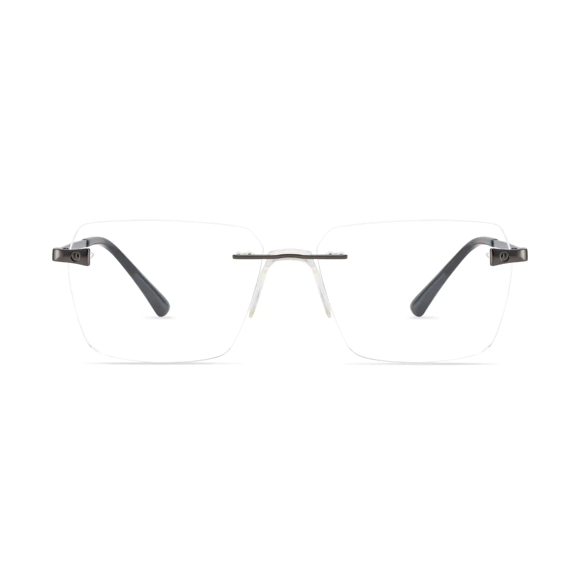 Rectangle Silver Eyeglasses