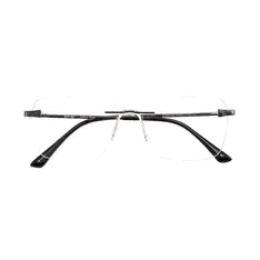 Rectangle Silver Eyeglasses