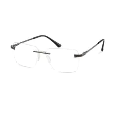 Rectangle Silver Eyeglasses