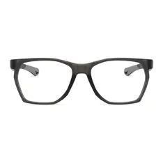 Square Transparent Gray Sport Eyeglasses