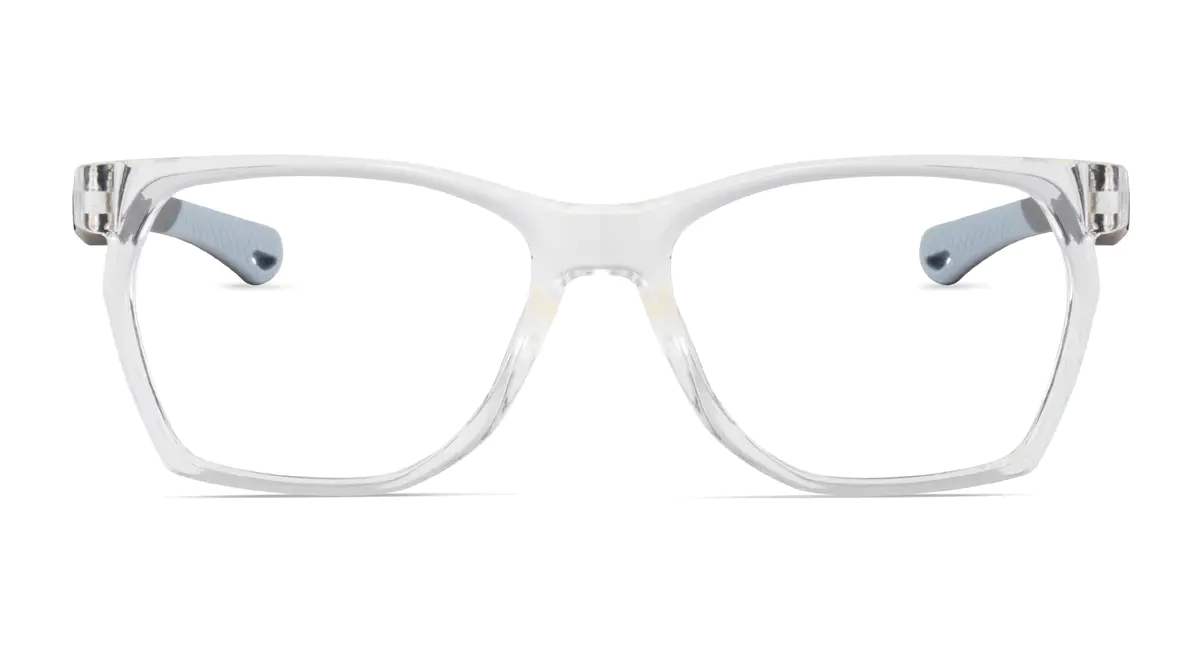 Square Clear Sport Eyeglasses