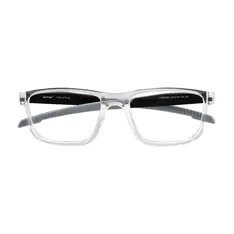 Rectangle Clear Sport Eyeglasses