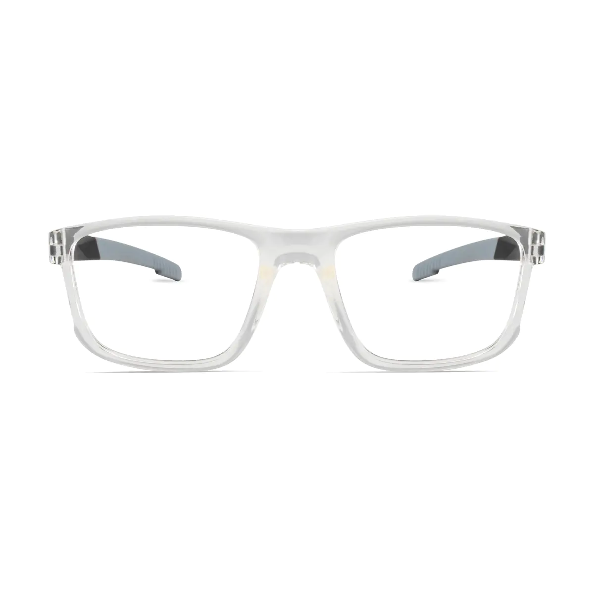Rectangle Clear Sport Eyeglasses