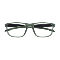 Rectangle Green Sport Eyeglasses