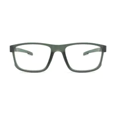 Rectangle Green Sport Eyeglasses
