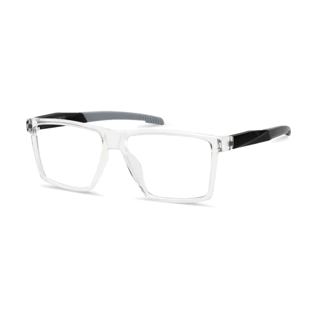 Rectangle Clear Sport Eyeglasses