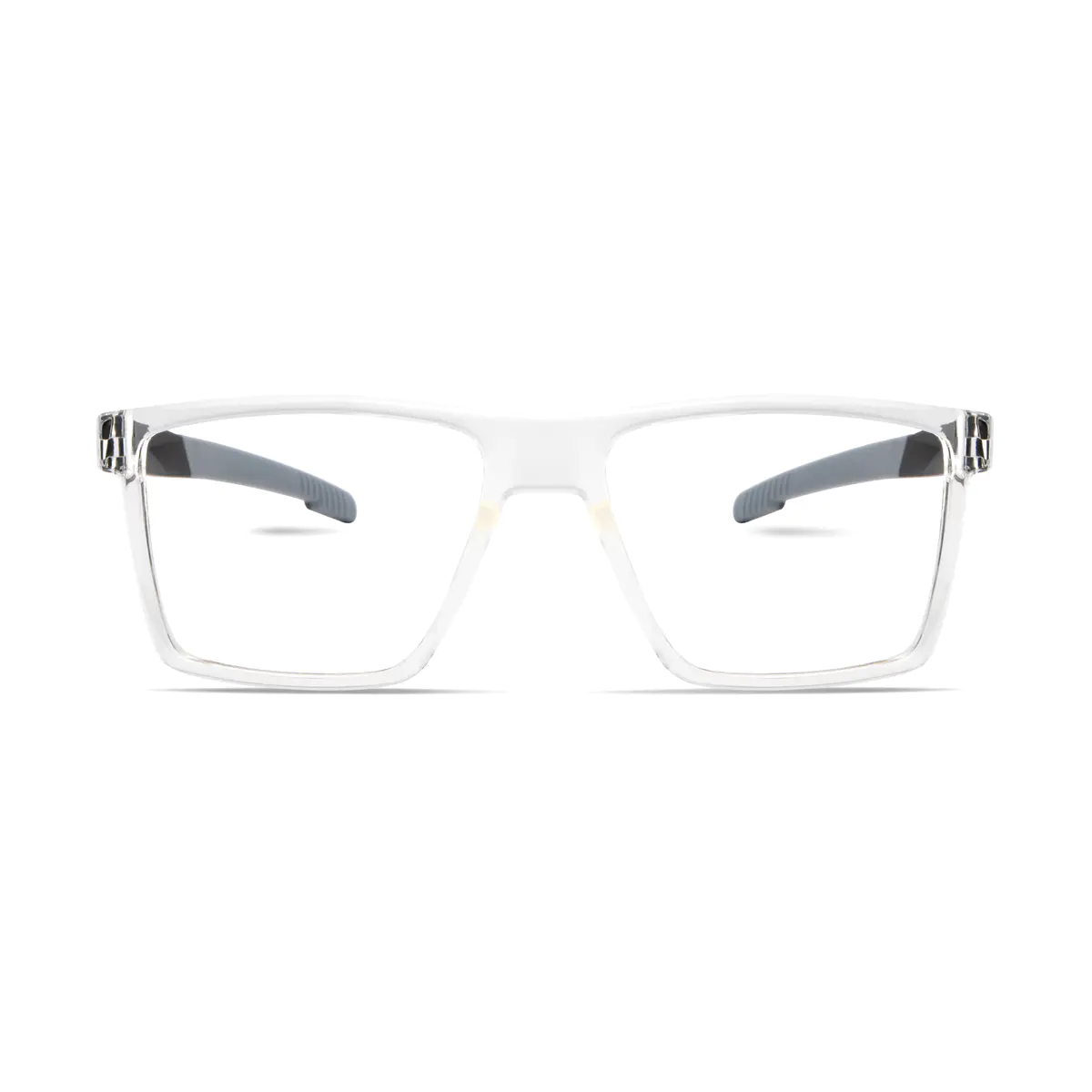 Rectangle Clear Sport Eyeglasses