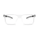 Rectangle Clear Sport Eyeglasses