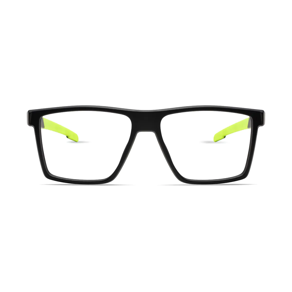 Rectangle Green Sport Eyeglasses