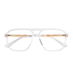 Aviator Clear Eyeglasses