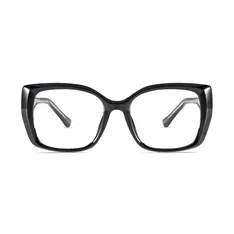 Rectangle Black Eyeglasses