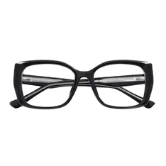 Rectangle Black Eyeglasses