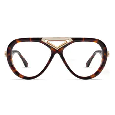 Aviator Tortoiseshell Eyeglasses