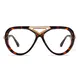 Aviator Tortoiseshell Eyeglasses
