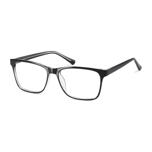 Rectangle Black Eyeglasses