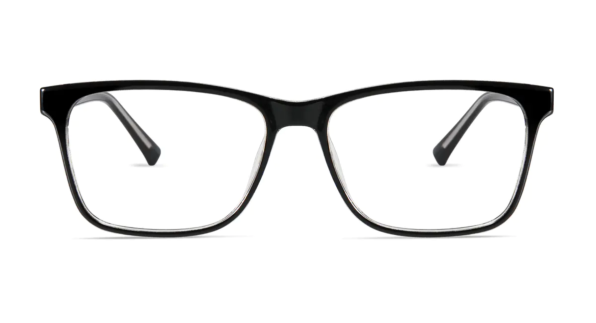 Rectangle Black Eyeglasses