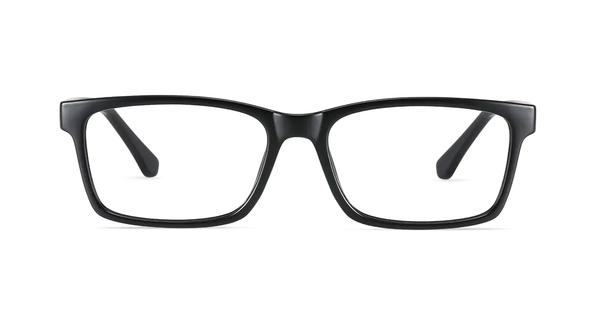 Rectangle Black Eyeglasses
