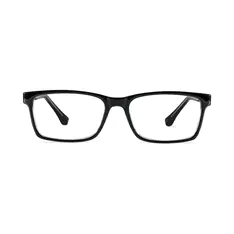 Rectangle Black/Clear Eyeglasses