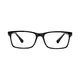 Rectangle Black/Clear Eyeglasses