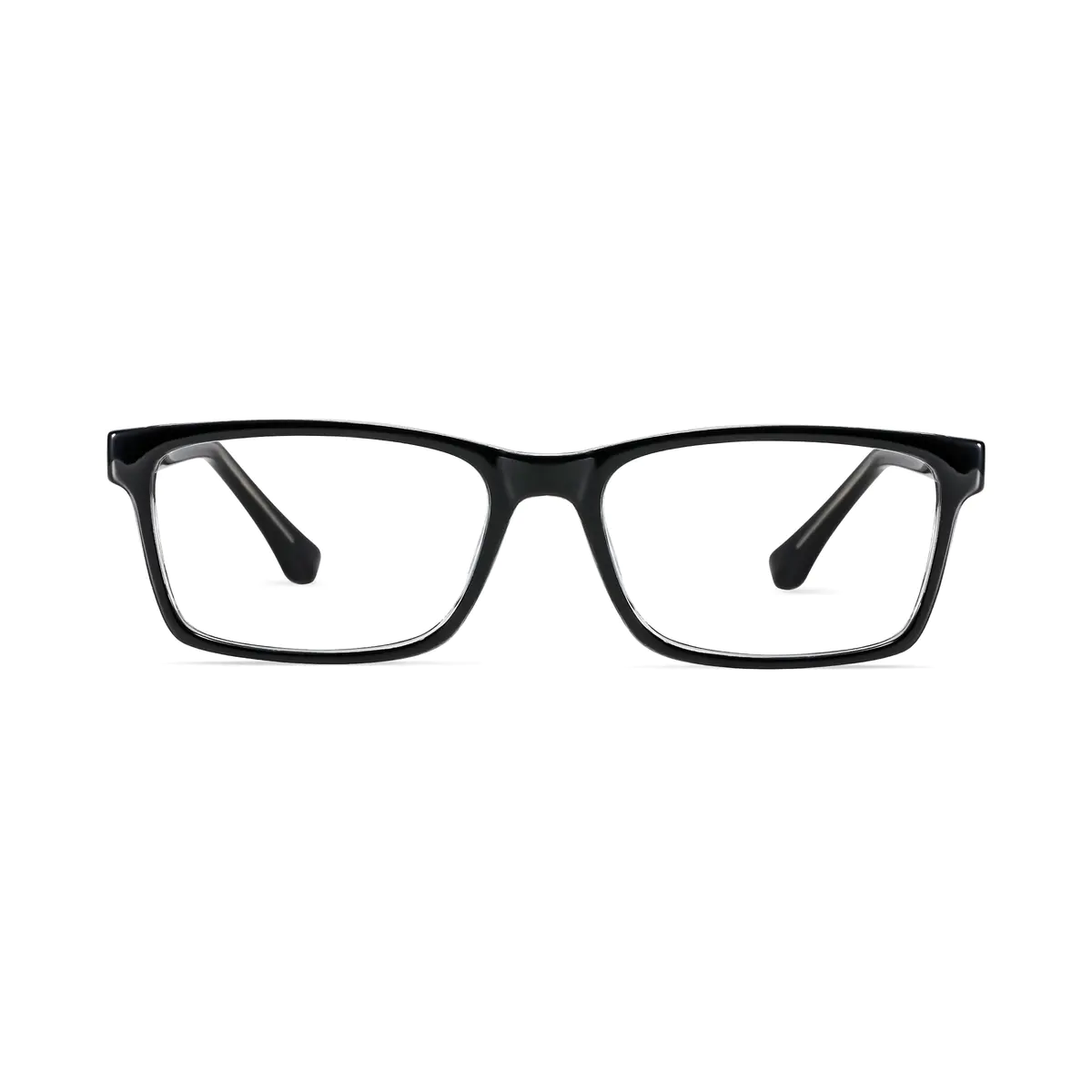 Rectangle Black/Clear Eyeglasses