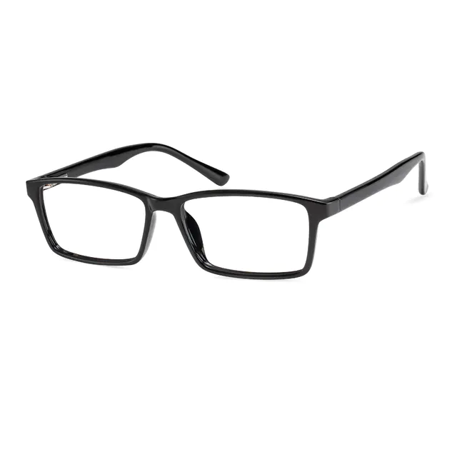 Rectangle Black Eyeglasses