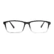 Rectangle Black/Clear Eyeglasses
